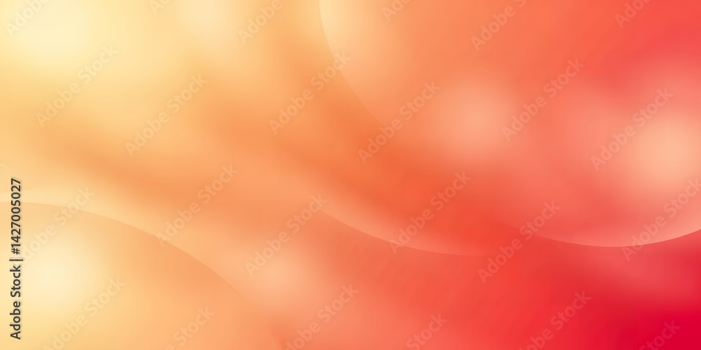 Aufkleber soft gradient background featuring a blend of peach and coral hues with subtle light variations