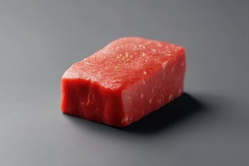 Fresh, uncooked beef steak, ready for grilling or pan-frying.  A single, rectangular piece of raw meat rests on a neutral backdrop.
