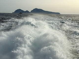 waves on the beach