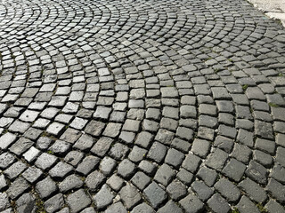 old stone pavement