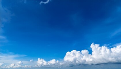 stratocumulus blue sky and clouds for background