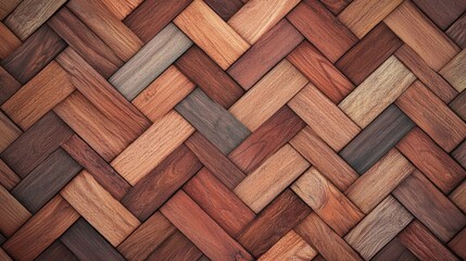 Intricate wooden flooring design modern interior high-quality gigapixel cozy atmosphere close-up view visual complexity
