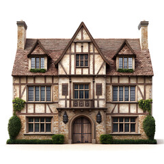 Charming English Cottage with Traditional Architecture and Beautiful Landscaping