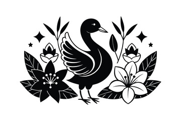 Obraz premium abstract floral background