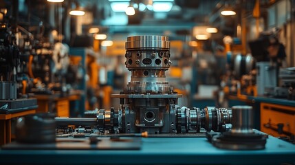Focus stacking of engine components during overhaul in a well lit workshop