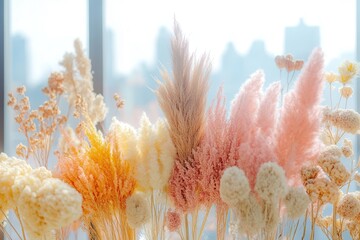 Delicate Dried Floral Arrangement