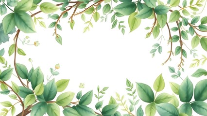Greenery Botanical Frame