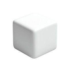 Fototapeta premium Minimalist White Cube for Modern Home Decor and Creative Design Projects