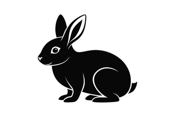 Fototapeta premium vector illustration of a rabbit