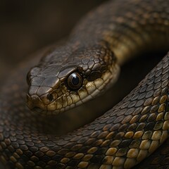 Obraz premium close up of a snake