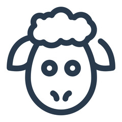 Sheep for Eid al-Adha Sacrifice Icon