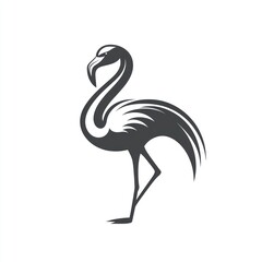 Fototapeta premium Flamingo Silhouette