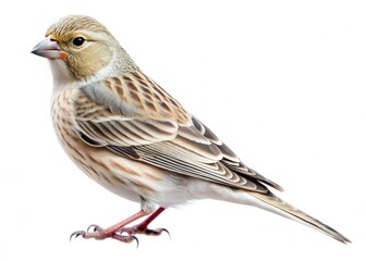 Fototapeta premium pale rockfinch isolated on white background