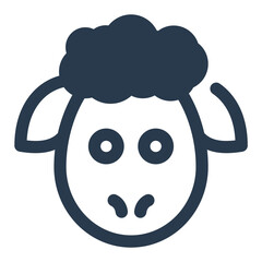 Sheep for Eid al-Adha Sacrifice Icon