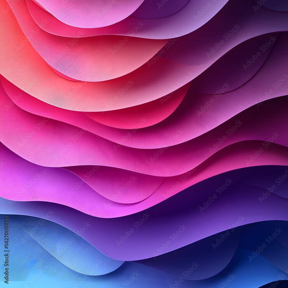 Poster mesmerizing abstract geometric pattern