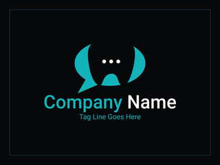 Dental Chat Logo Design, Creative and Professional Dental Clinic Logo Design