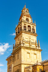 Bell tower of Mezquita (Great Mosque of Cordoba), Spain