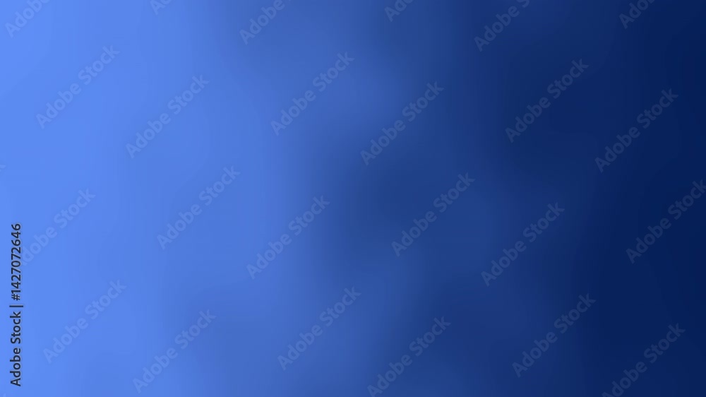 Aufkleber a smooth gradient blends shades of blue, creating a serene and calming backdrop with soft, blurred t