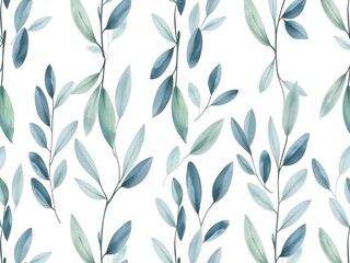 Eucalyptus Leaves Pattern