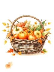 Autumn Harvest Basket