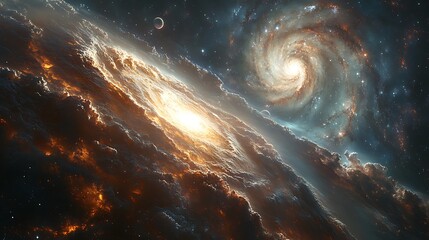 Cosmos planet sunrise space exploration high resolution hd image