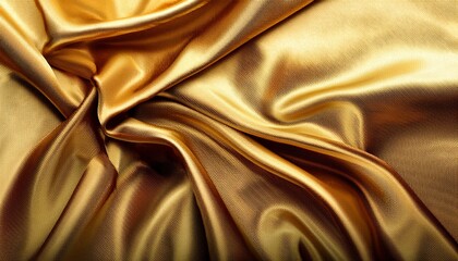 golden silk fabric