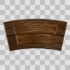 Grunge wood texture background wall or interior board material. Natural surface cartoon wood dark desks arc parquet 