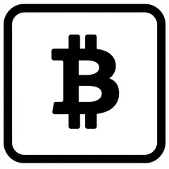 Obraz premium Bitcoin Icon with Symbol and Arrow Illustrating Cryptocurrency Trading Concept on White Background’ becomes ‘Illustration of Bitcoin Icon and Symbol with Arrow Representing Cryptocurrency Trading on
