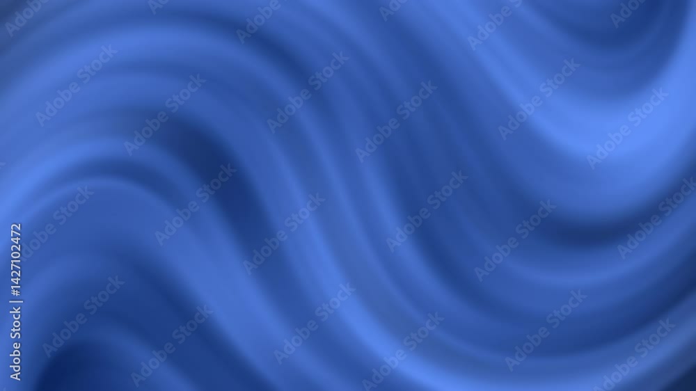 Poster a smooth gradient pattern of various shades of blue, creating a calming and fluid visual effect.