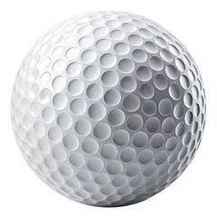 golf ball isolated on white