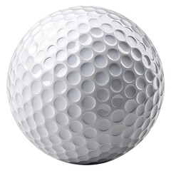 golf ball isolated on white