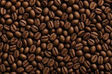Fototapeta premium Rich aromatic roasted coffee beans