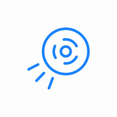 solar panel icon sign vector