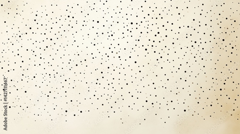 Poster abstract background with soft ecru tones dotted design and eggshell paper texture