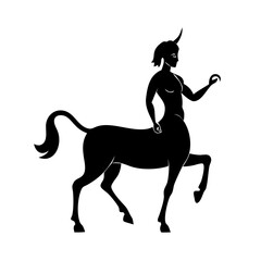 centaur icon, centaur silhouette vector illustration-simple silhouette illustration of centaur,centaur vector