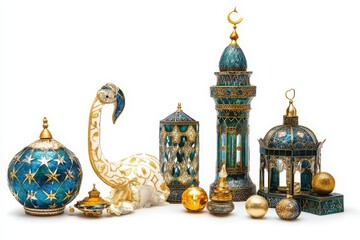 Obraz premium Islamic decorative objects and ornaments