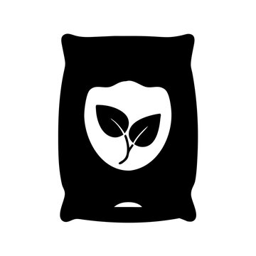 recommend clip art: fertilizer bag icon, fertilizer bag silhouette vector illustration-simple silhouette illustration of fertilizer bag,fertilizer bag vector