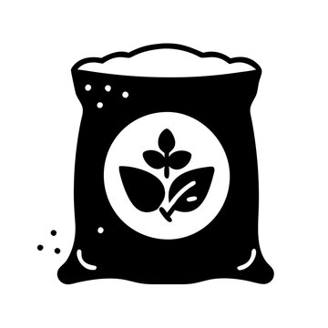 recommend clip art: fertilizer bag icon, fertilizer bag silhouette vector illustration-simple silhouette illustration of fertilizer bag,fertilizer bag vector