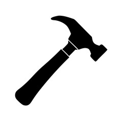 hammer icon, hammer silhouette vector illustration-simple silhouette illustration of hammer,hammer vector