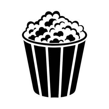 recommend clip art: popcorn bucket icon, popcorn bucket silhouette vector illustration-simple silhouette illustration of popcorn bucket,popcorn bucket vector