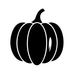 pumpkin icon, pumpkin silhouette vector illustration-simple silhouette illustration of pumpkin,pumpkin vector