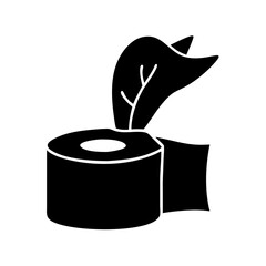 tissues icon, tissues silhouette vector illustration-simple silhouette illustration of tissues,tissues vector