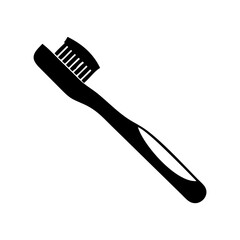 toothbrush icon, toothbrush silhouette vector illustration-simple silhouette illustration of toothbrush,toothbrush vector