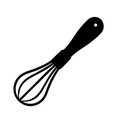 whisk icon, whisk silhouette vector illustration-simple silhouette illustration of whisk,whisk vector