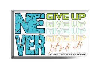 Slogan t-shirt design, vector illustration artistic element retro art, to be great, brooklyn, increase, urban, sport division, underground, freedom, nyc, new york city.