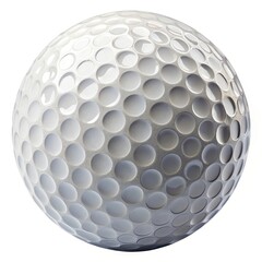 golf ball isolated on white