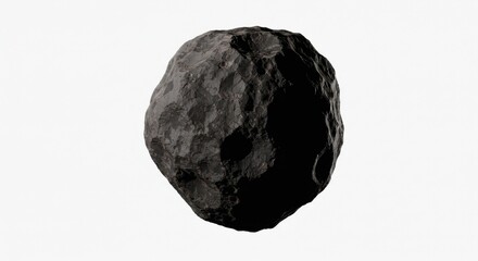 Fototapeta premium Asteroid Drifting Through Space
