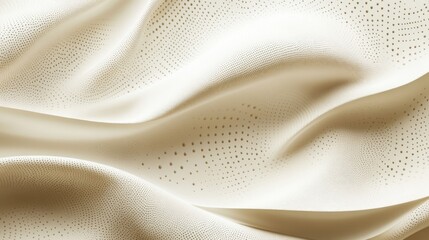 Naklejka premium abstract background with soft ecru tones dotted design and eggshell paper texture