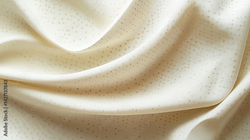 Poster abstract background with soft ecru tones dotted design and eggshell paper texture