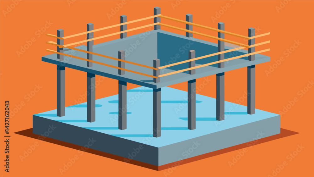 Poster beneath the concrete surface the rebar framework provides the structure and strength necessary to su